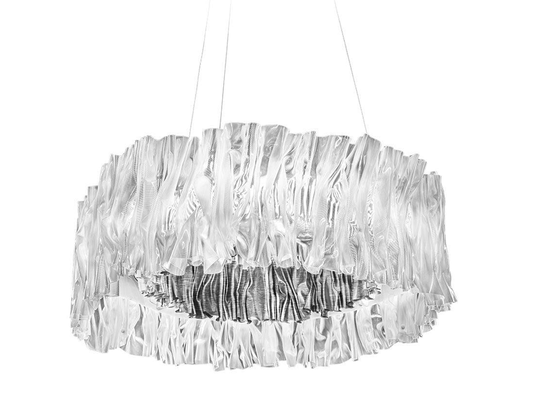 Slamp Accordéon Suspension · Argent · Ø 57 cm · 3000 K ACRSM00SLV01T30NMTEU – Suspensions