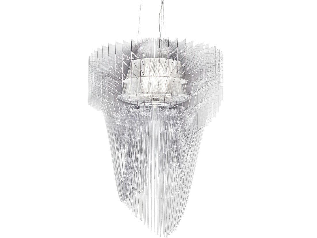 Slamp Aria · Transparent · Ø 90 cm ARISXL0TRS01T00E27EU – Suspensions