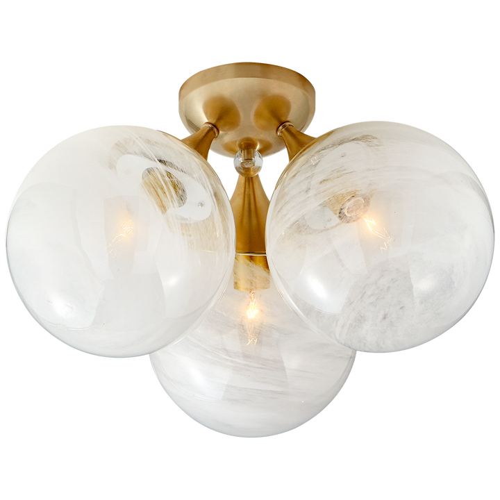 Visual Comfort Cristol grand modèle 3 lumières VC-ARN4401HABWG