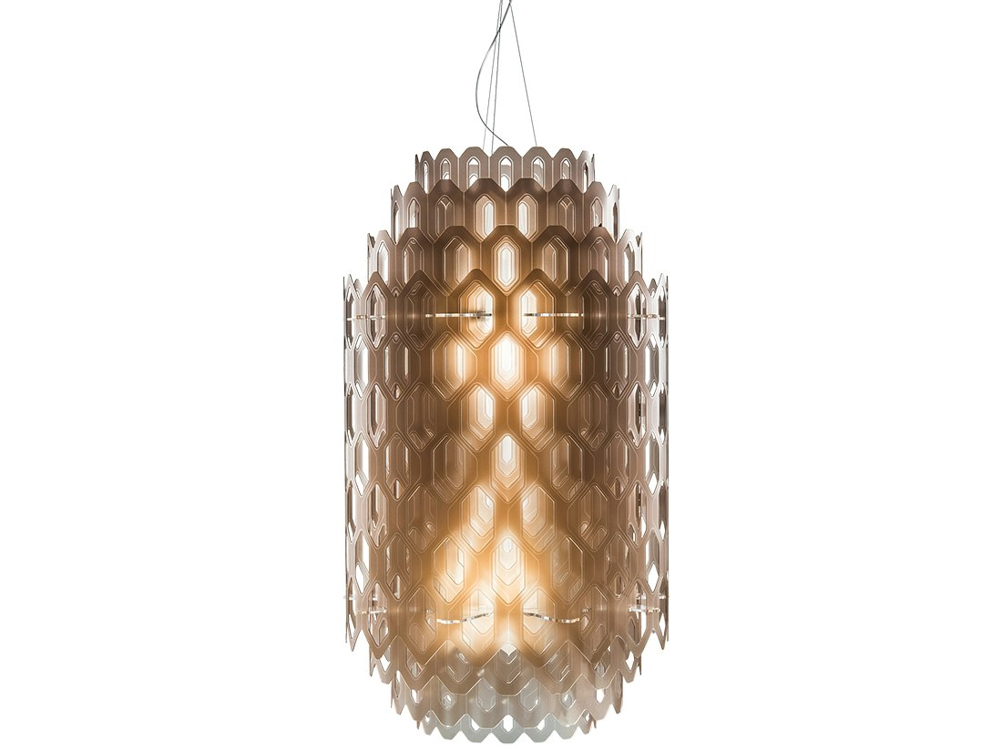 Slamp Chantal Suspension · Orange · Ø 50 cm CHNSM00ORG01T00E27EU – Suspensions