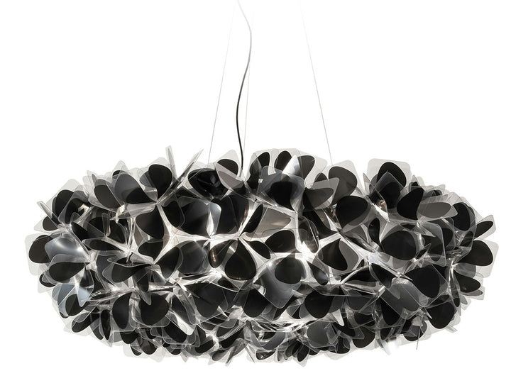 Slamp Clizia Mama Non Mama Suspension · Noir · Ø 130 cm · câble noir CLISXXLBNM01B00BLCEU