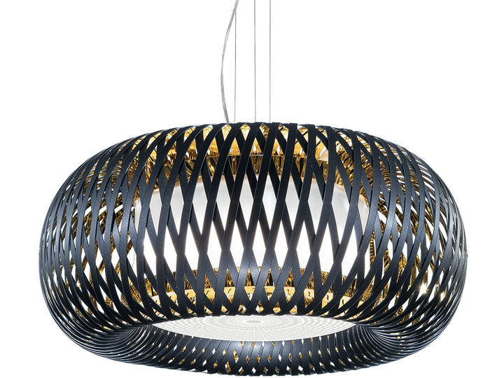 Slamp Kalatos Suspension · Noir · Or KLTSM00BGD01T00000EU