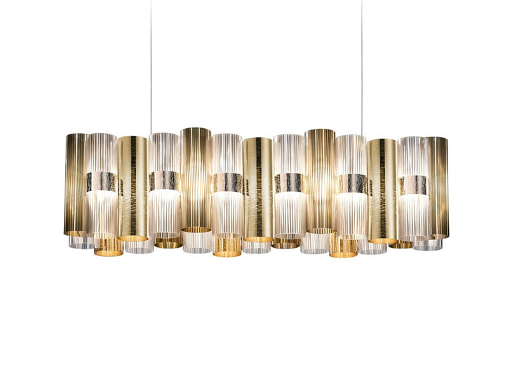 Slamp La Lollo Suspension · Or · L 93 cm LALSXXLGLD01T00NMTEU