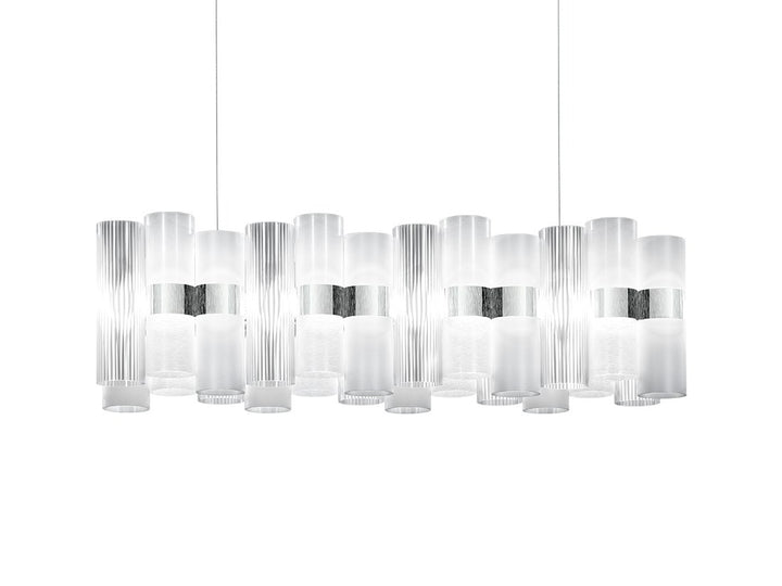 Slamp La Lollo Suspension · Blanc · L 93 cm LALSXXLWHT01T00NMTEU