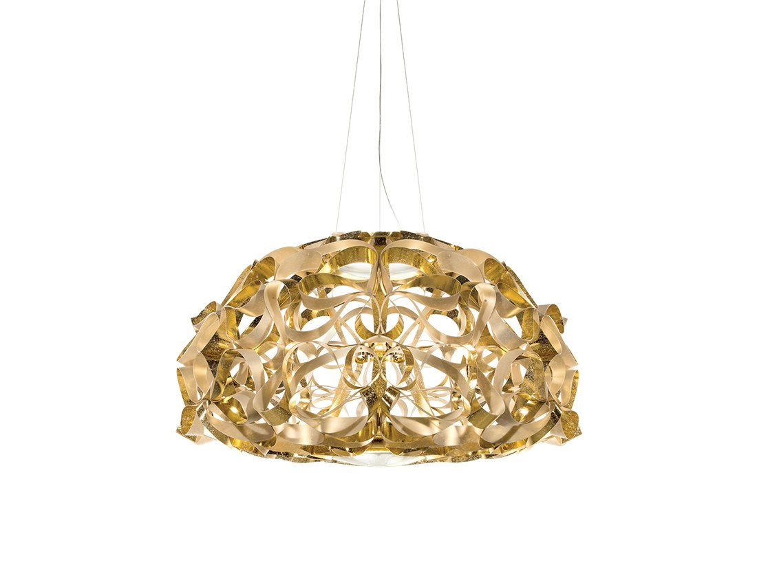 Slamp Quantica Suspension · Or · Ø 74 cm QUASL00GLD01T00000EU – Suspensions
