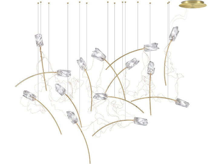 Slamp Tulip Suspension · 14 modules libres TULSL00PRS03CLD000EU