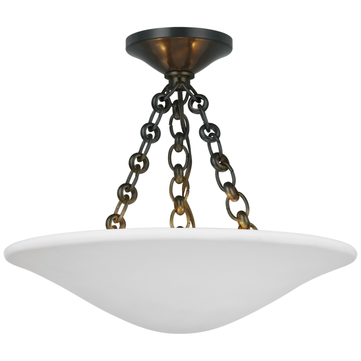 Visual Comfort Mollino 41 cm Semi VC-ARN4425BZPW