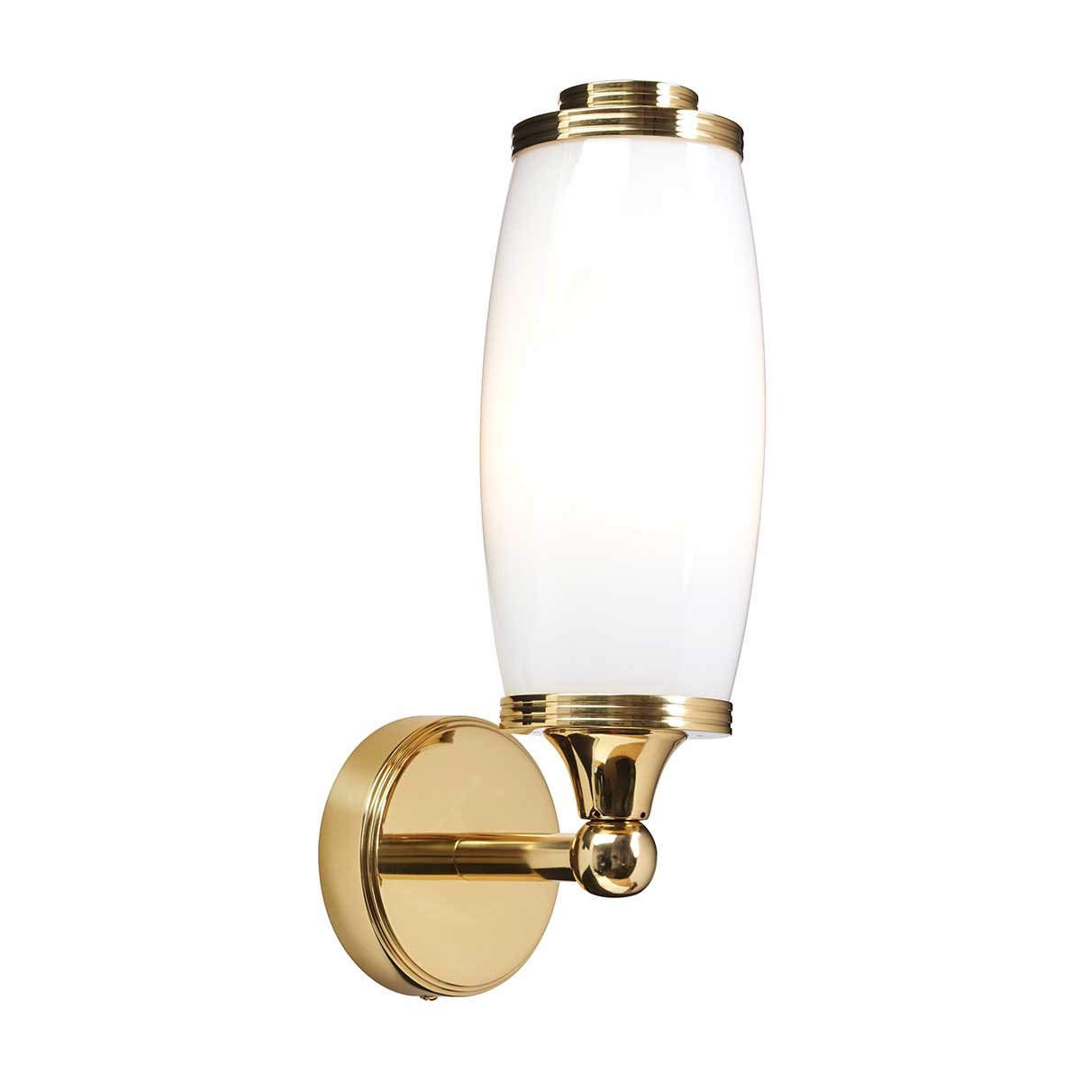 Elstead Lighting Applique de salle de bain Eliot · Laiton poli BATH-ELIOT1-PB – Salle de bain
