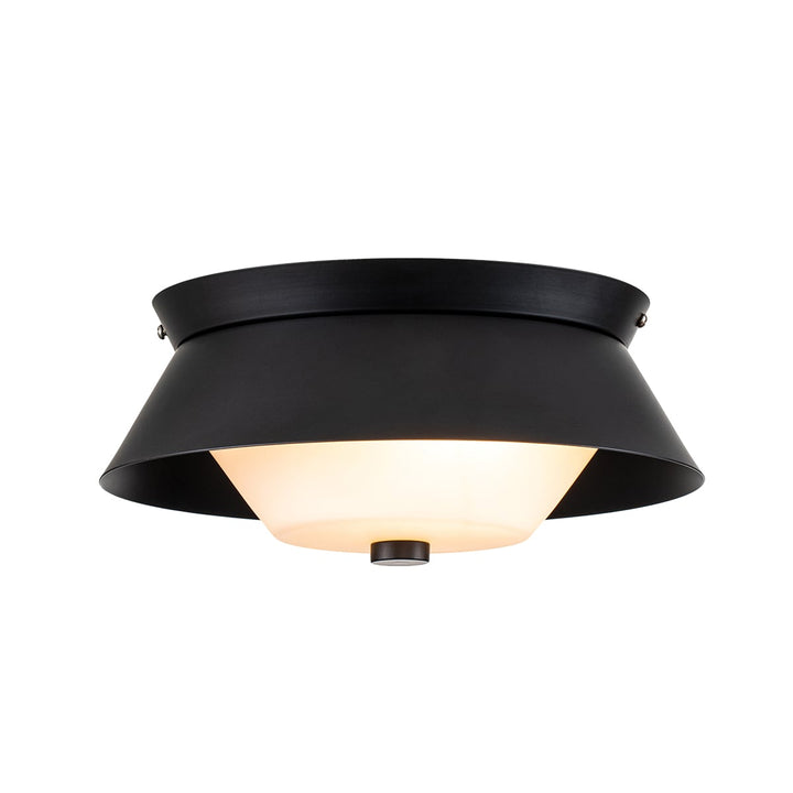 Elstead Lighting Plafonnier de salle de bain Bowtie 2 lumières BOWTIE-F-MB