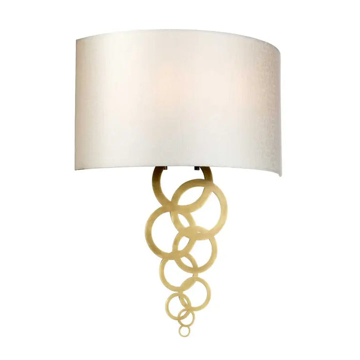 Elstead Lighting Applique Curtis 2 lumières · Laiton vieilli CURTIS-LARGE-AB