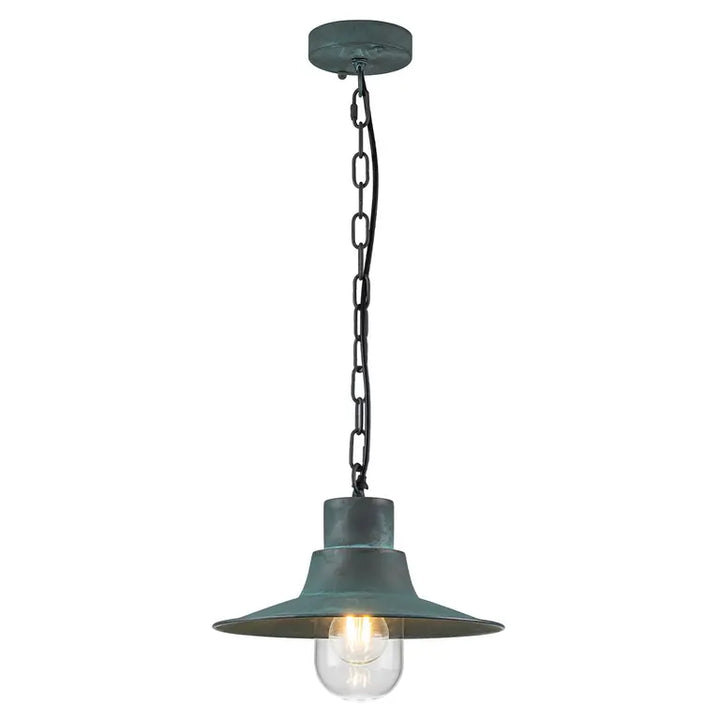 Elstead Lighting Suspension Sheldon · Verdigris SHELDON-CH-V