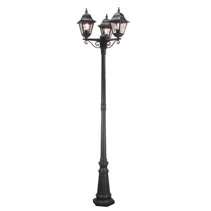 Elstead Lighting Lampadaire Norfolk 3 lumières NR8-BLK