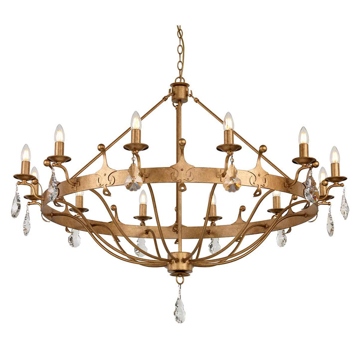 Elstead Lighting Lustre Windsor 12 lumières WINDSOR12-GOLD
