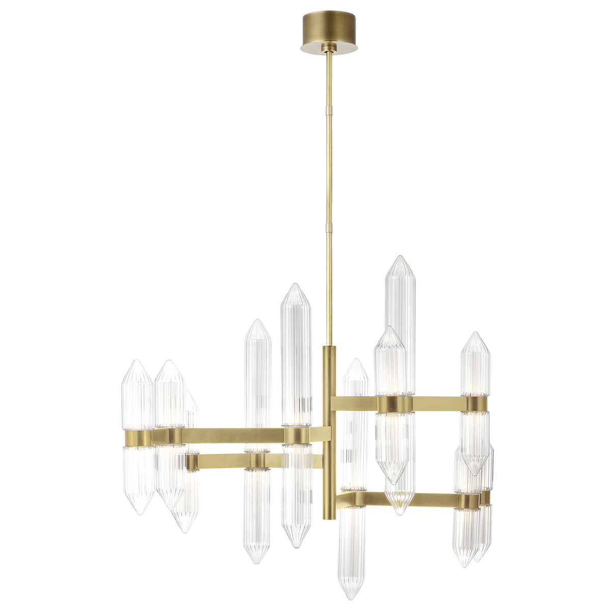 Visual Comfort Langston grand modèle 702LGSN46BRLED927 – Lustres