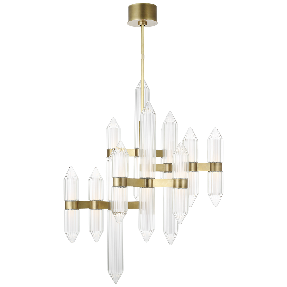 Visual Comfort Langston modèle moyen 702LGSN31BRLED927 – Lustres