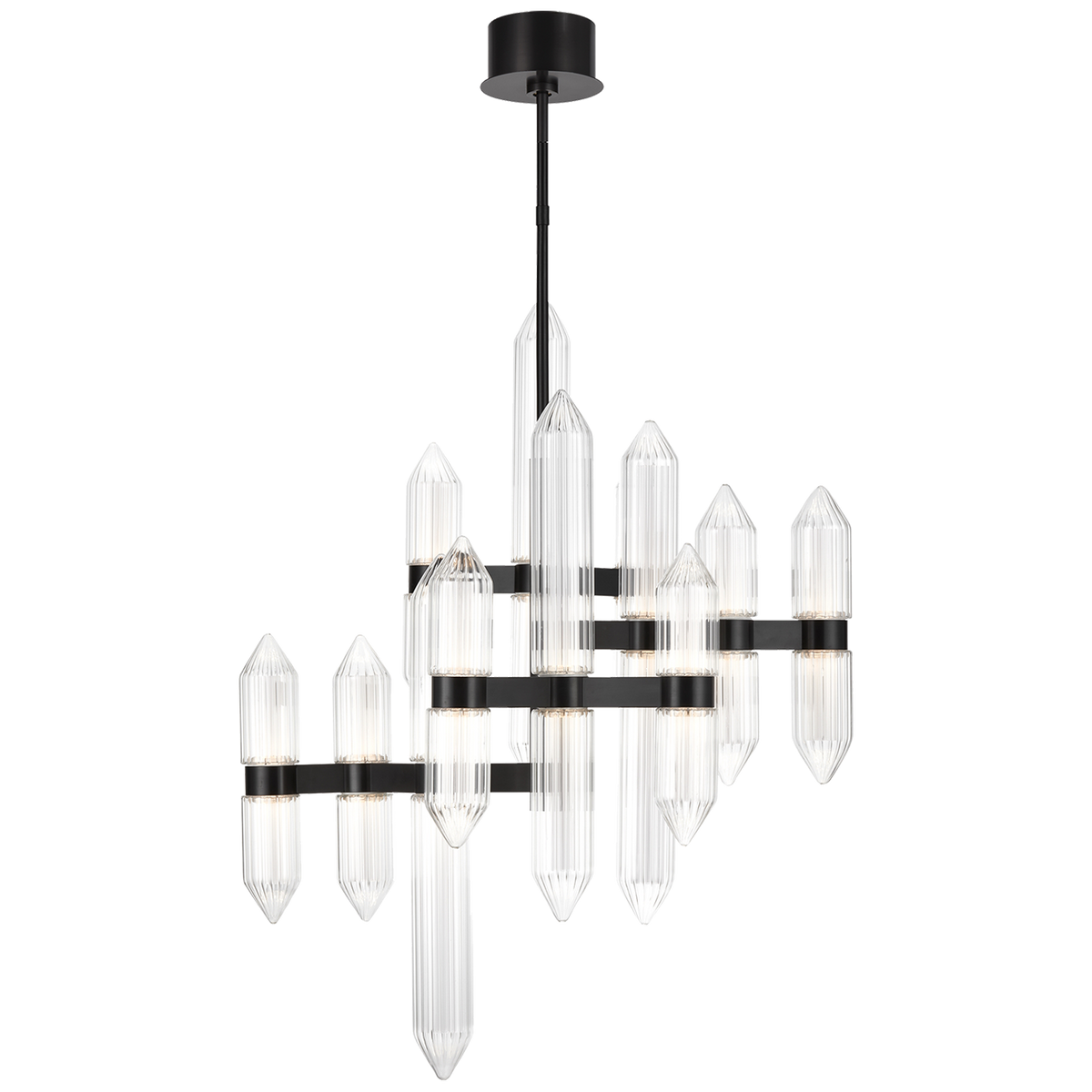 Visual Comfort Langston modèle moyen 702LGSN31PZLED927 – Lustres