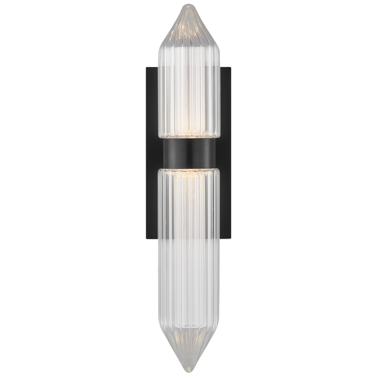 Visual Comfort Langston grand modèle 702WSLGSN18PZLED927 – Appliques murales