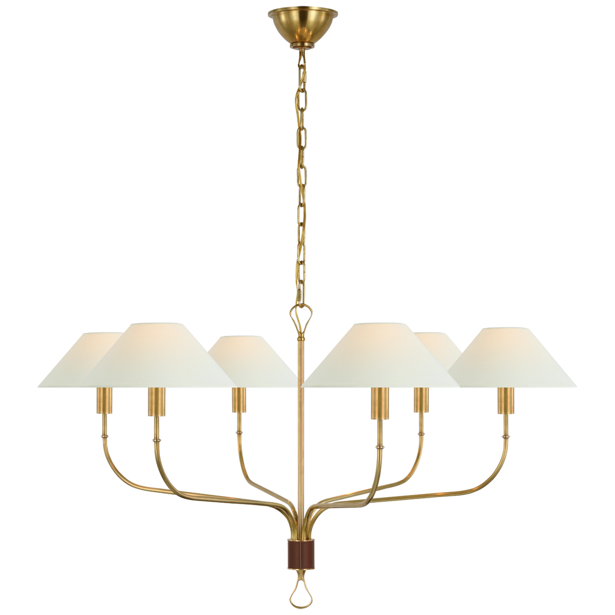 Visual Comfort Griffin très grand modèle Tail AL5005HABSDLL – Lustres