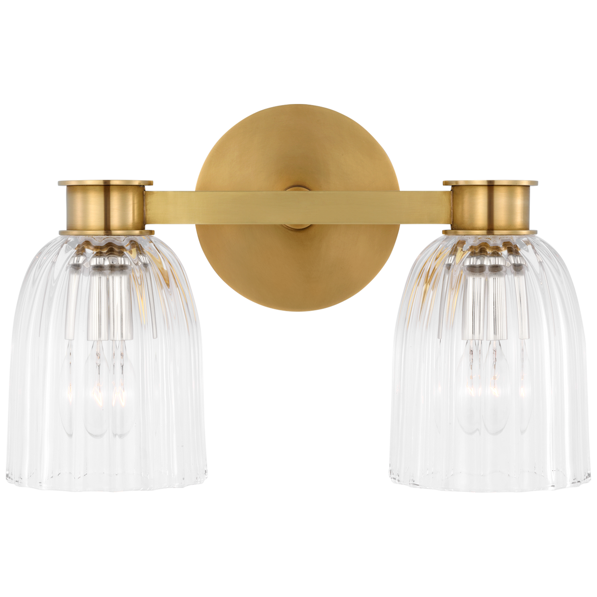Visual Comfort Asalea 2 lumières ARN2502HABCG – Salle de bain
