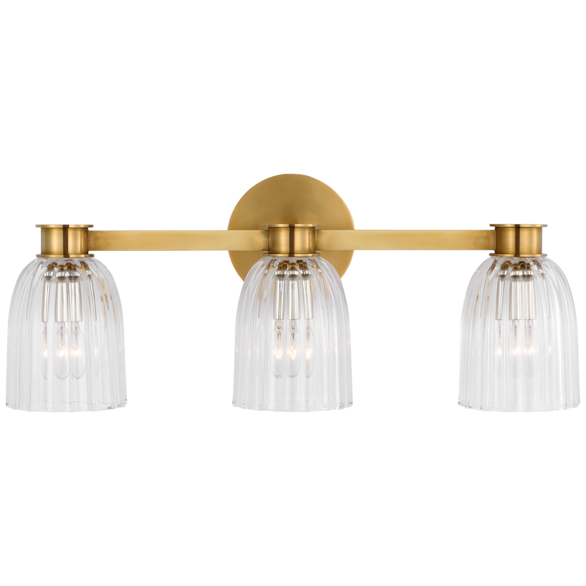 Visual Comfort Asalea 3 lumières Vanity ARN2503HABCG – Salle de bain