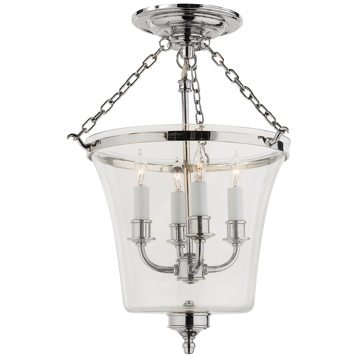 Visual Comfort Sussex cloche CHC2209PN – Plafonniers