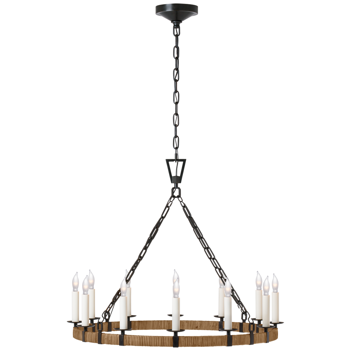 Visual Comfort Darlana modèle moyen gainé anneau CHC5872AINRT – Lustres