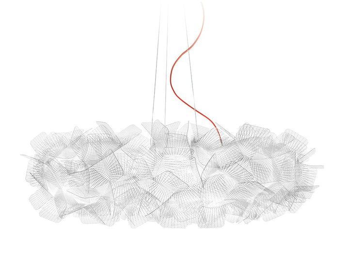 Slamp Clizia Suspension · Pixel · Ø 78 cm · câble rouge CLISL00PXL01R00000EU