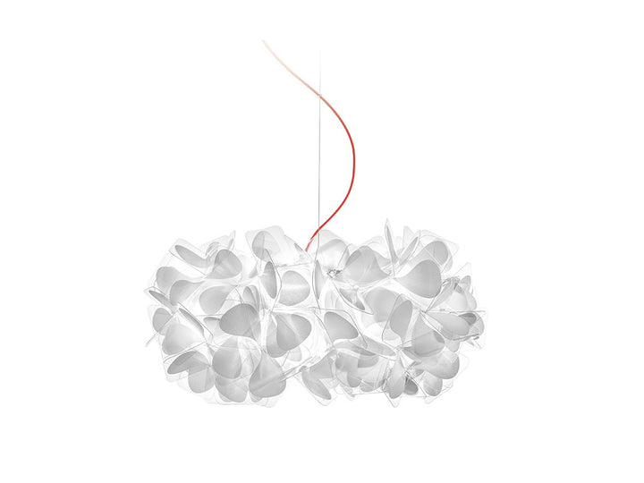 Slamp Clizia Mama Non Mama Suspension · Blanc · Ø 53 cm · câble transparent CLISS00MNM01T00000EU