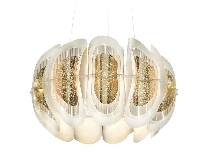 Slamp Fiordlys Suspension · Or · Ø 56 cm FRDSM00GLD01T00ROUEU