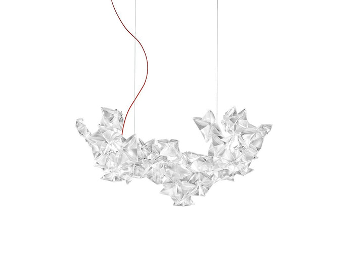 Slamp Hanami Suspension · L 53 cm · câble transparent HANSS00PRS01TG9000EU