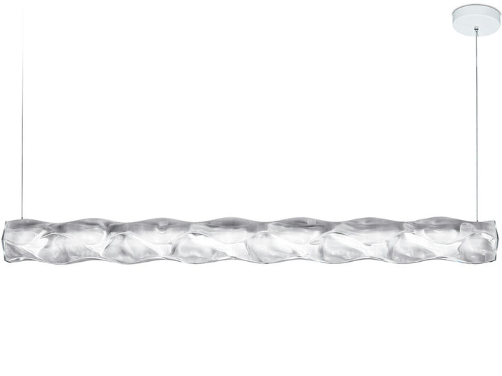 Slamp Hugo Suspension · Transparent · L 100 cm HUGS000PRS01THR000EU