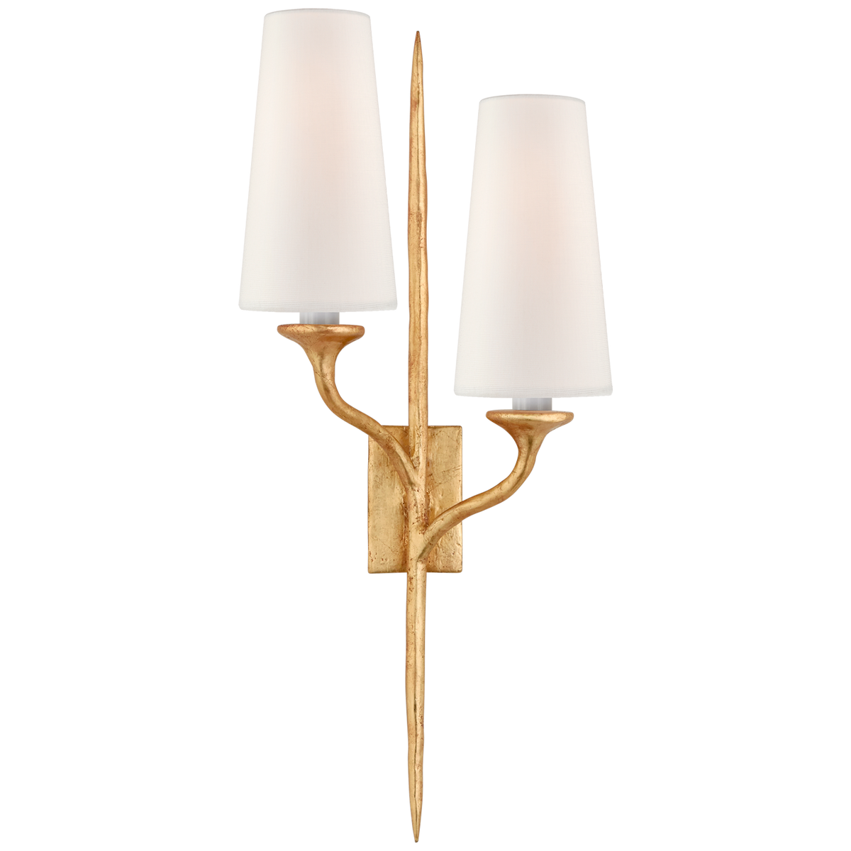Visual Comfort Iberia 2 lumières Left JN2076AGLL – Appliques murales