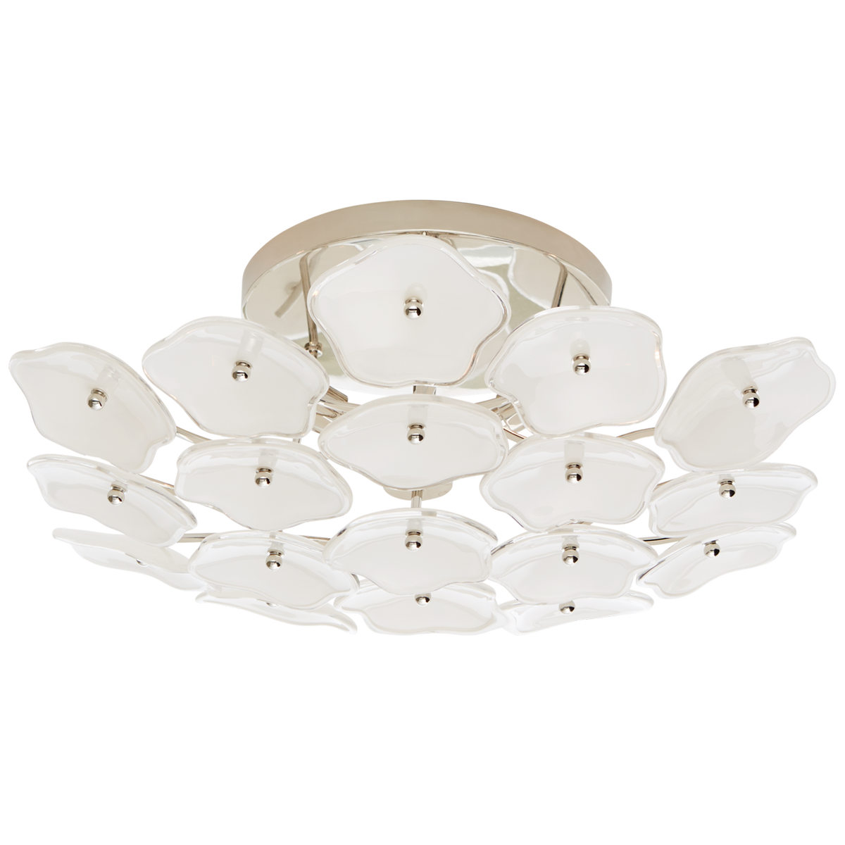Visual Comfort Leighton modèle moyen KS4065PNCRE – Plafonniers