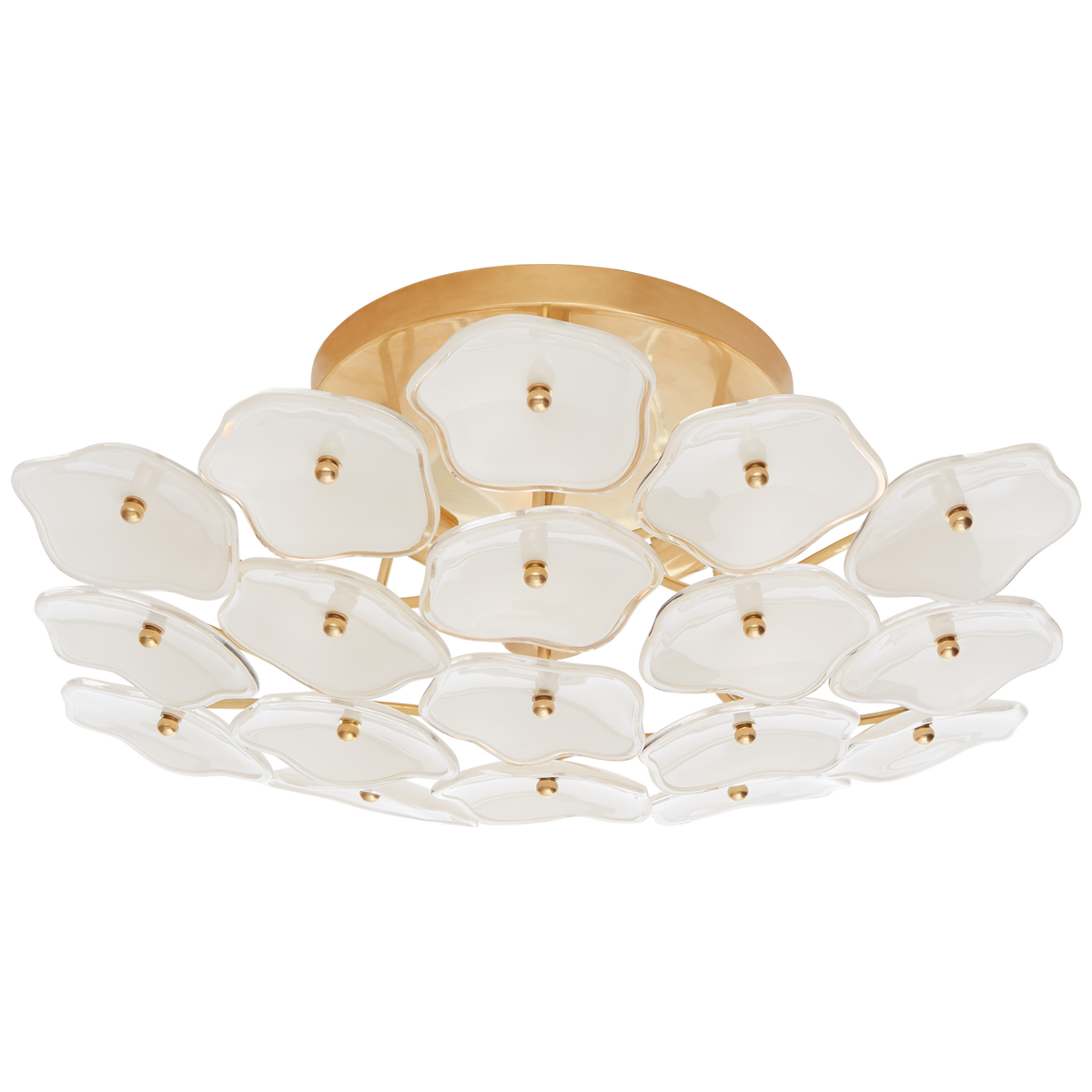 Visual Comfort Leighton modèle moyen KS4065SBCRE – Plafonniers