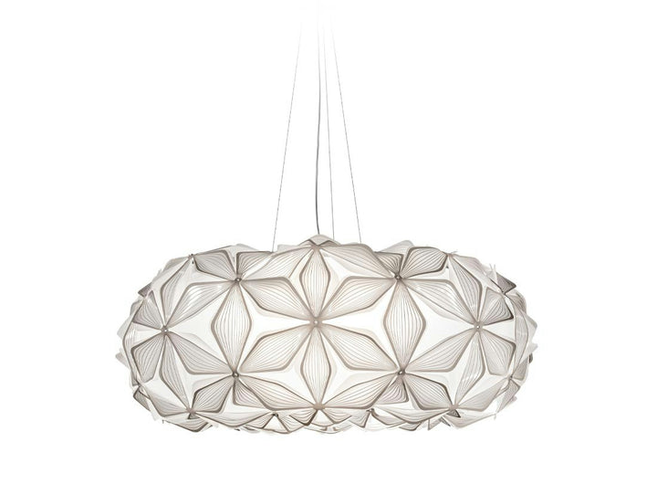 Slamp C'est La Vie Suspension · Blanc · Ø 70 cm · câble transparent LAVSL00CEW01T00000EU