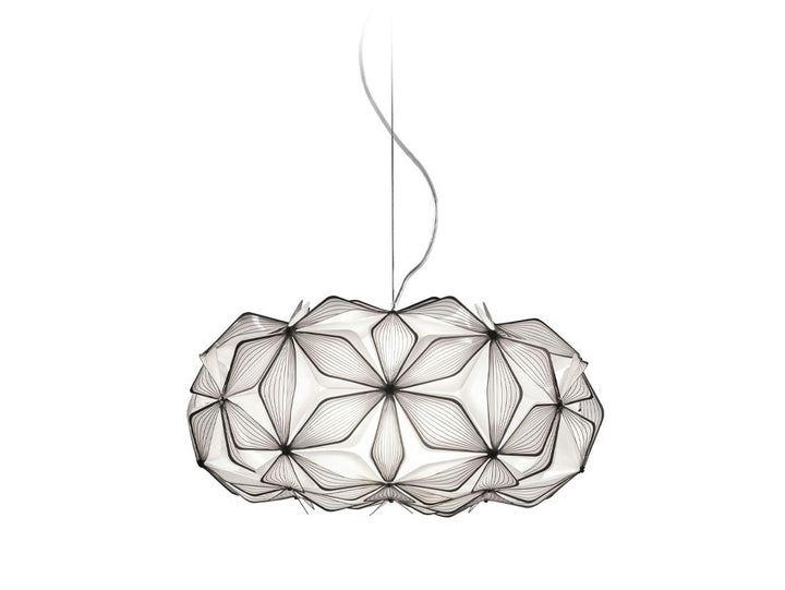 Slamp C'est La Vie Suspension · Noir · Ø 53 cm · câble transparent LAVSM00CEB01T00000EU