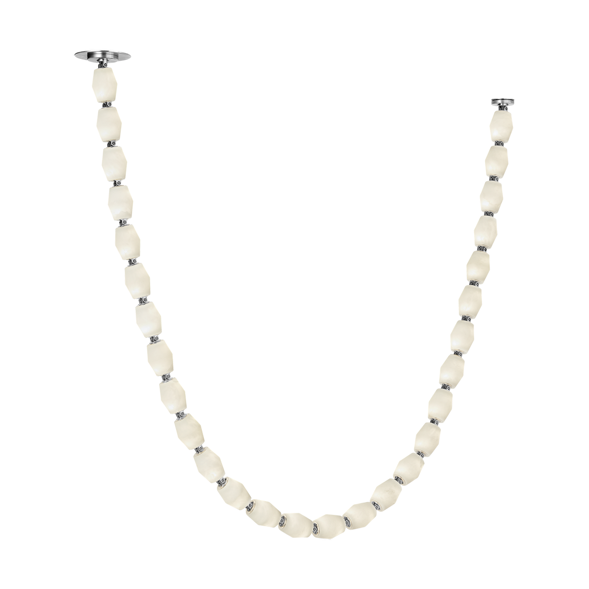 Visual Comfort Collier Alabaster 84 SLCH55327ALBNR – Lustres