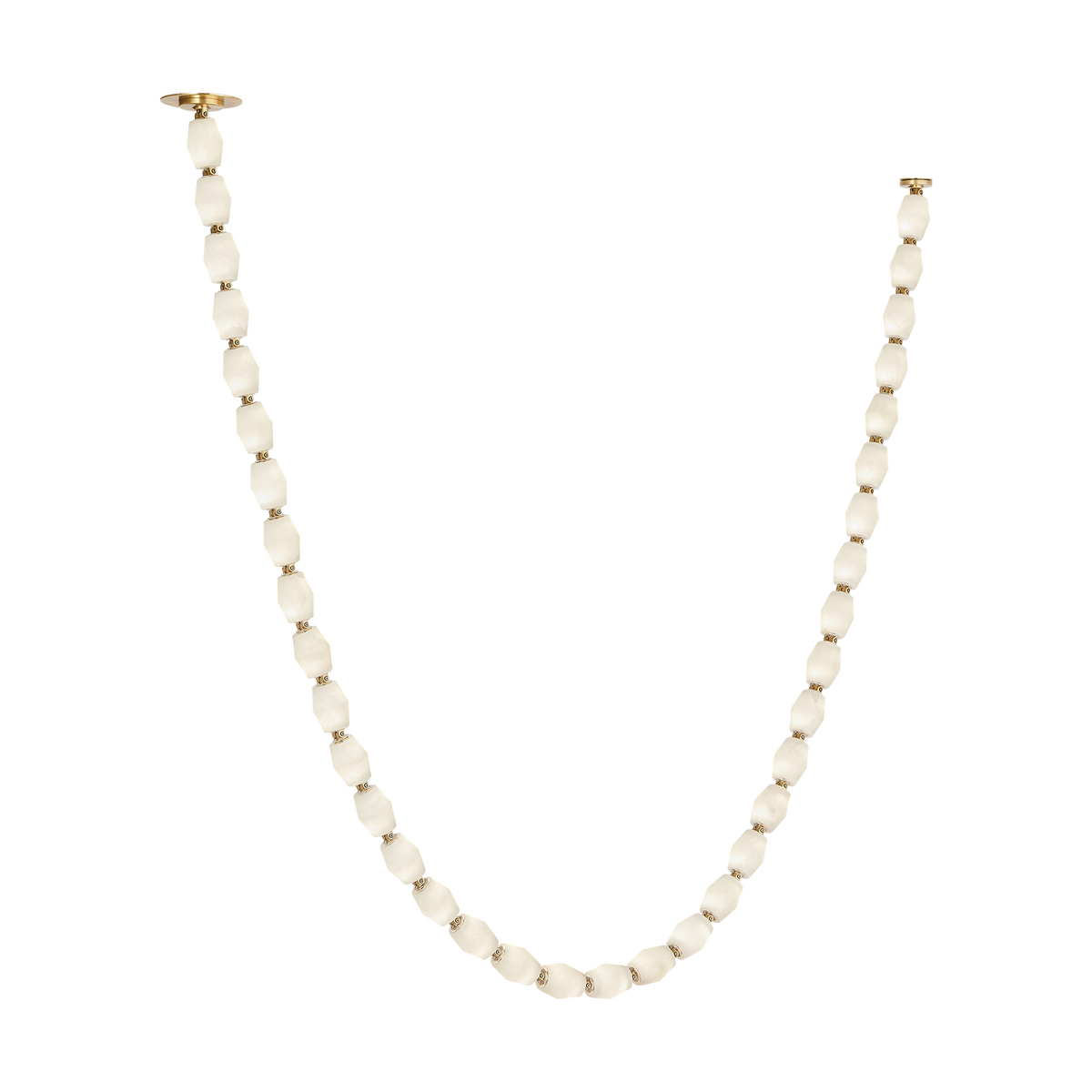 Visual Comfort Collier Alabaster 108 SLCH55430ALBHABR – Lustres