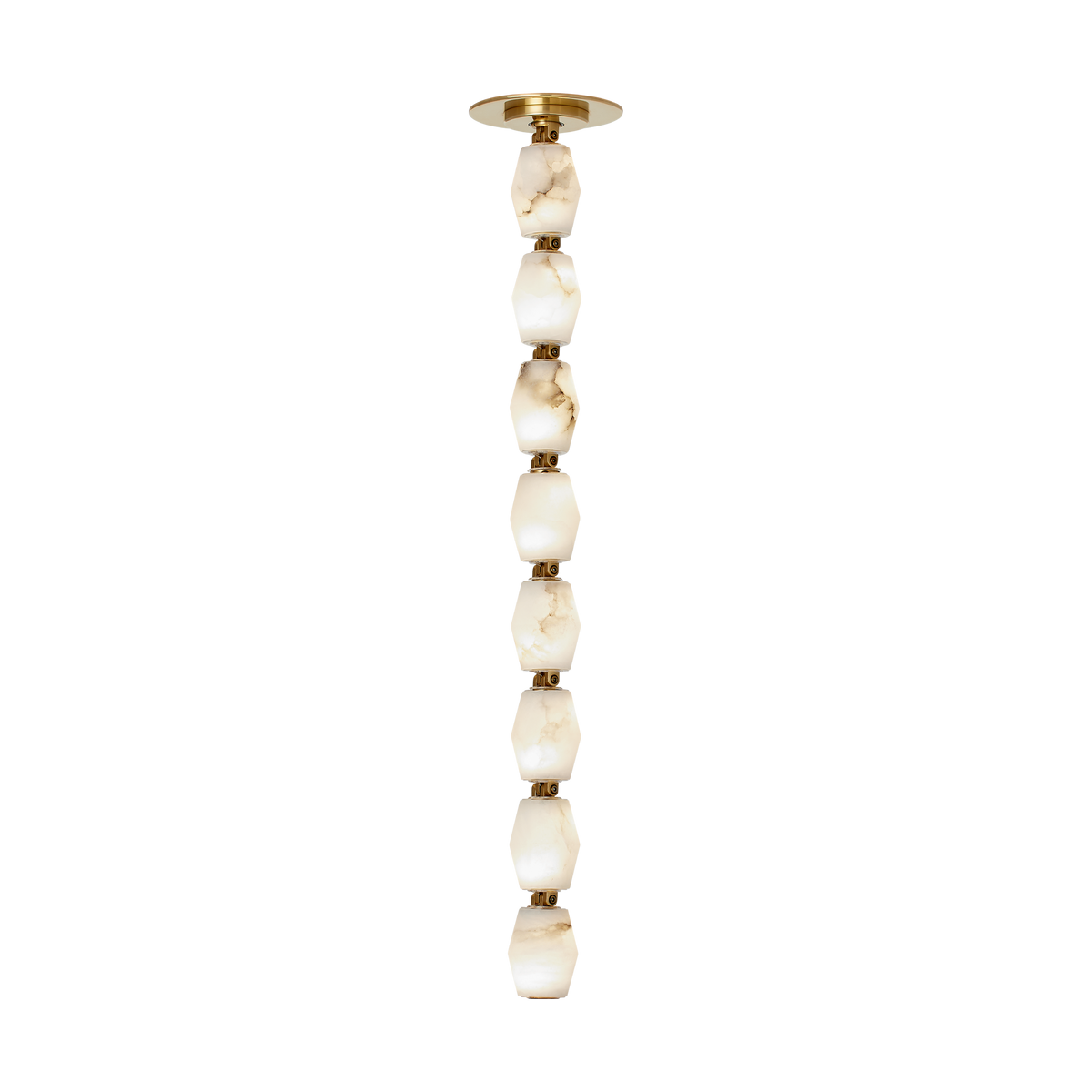 Visual Comfort Collier Alabaster 24 SLPD55027ALBHABR – Suspensions
