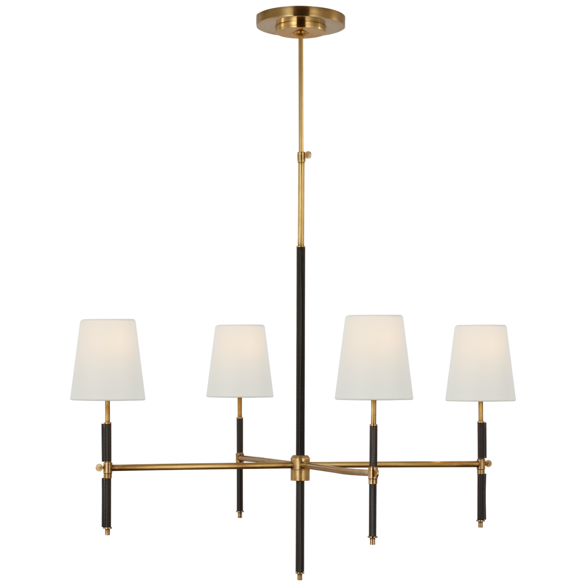 Visual Comfort Bryant grand modèle gainé TOB5582HABCHCL – Lustres