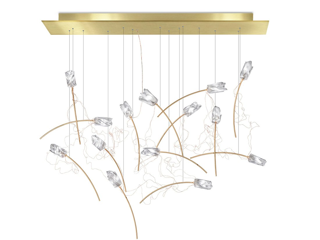 Slamp Tulip Suspension · 14 modules linéaires TULSL00PRS03CLDLNCEU – Suspensions