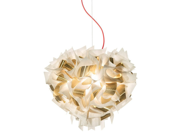 Slamp Veli Aurea Suspension · Ø 60 cm · câble rouge VELSL00WHG01R00000EU