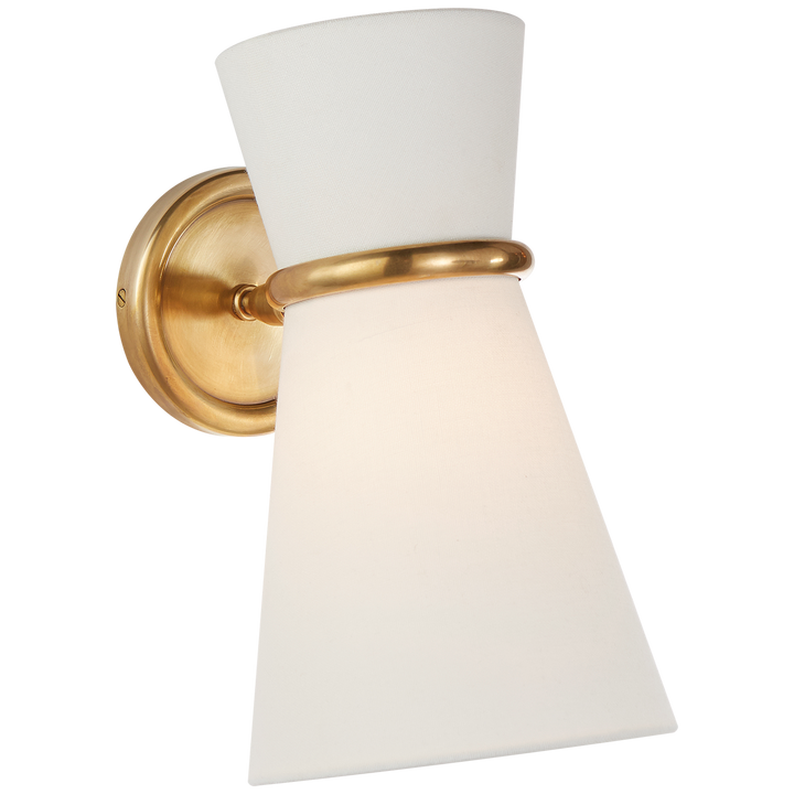 Visual Comfort Clarkson petit modèle 1 lumière Pivoting VC-ARN2008HABL