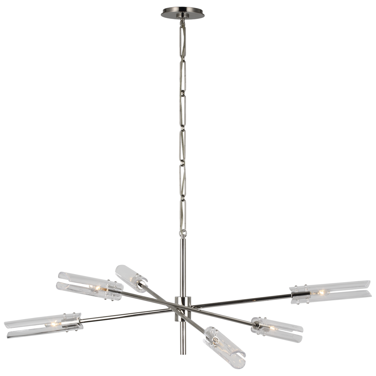 Visual Comfort Casoria très grand modèle Radial ARN5488PNCG – Lustres