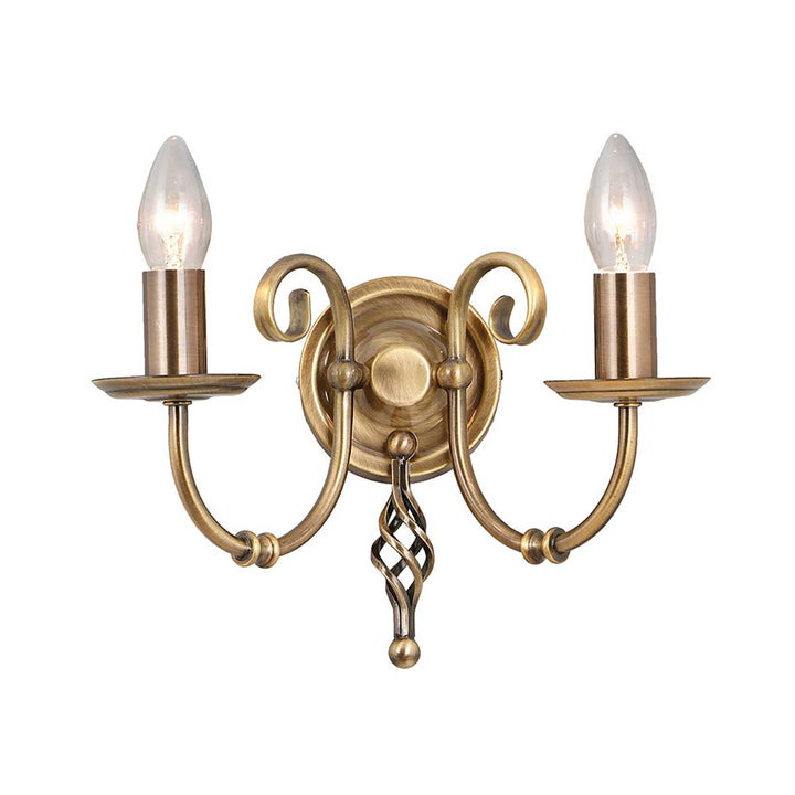 Elstead Lighting Applique Artisan 2 lumières ART2-AGD-BRASS