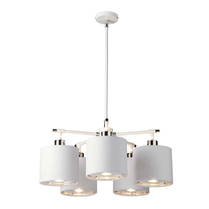 Elstead Lighting Lustre Balance 5 lumières BALANCE5-WPN