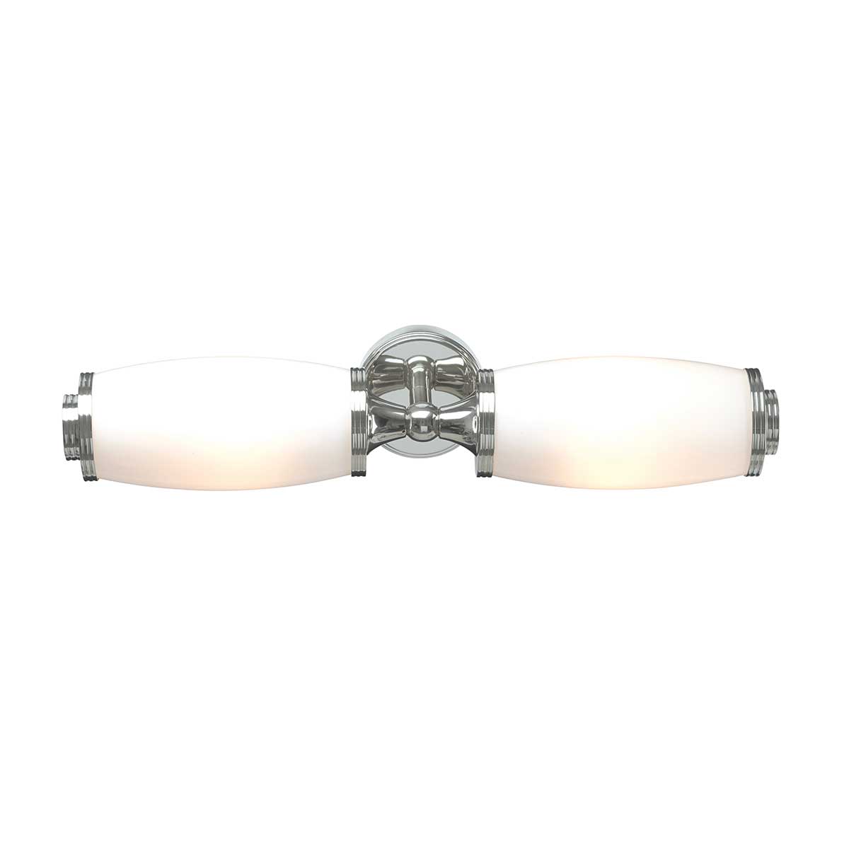 Elstead Lighting Applique de salle de bain Eliot 2 lumières · Chrome poli BATH-ELIOT2-PC – Salle de bain