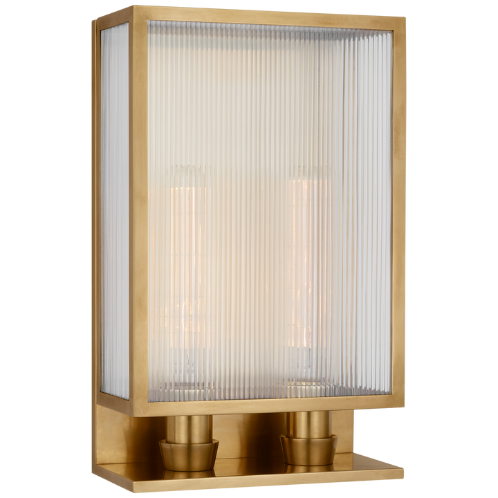 Visual Comfort York 41 cm 2 lumières Box VC-BBL2182SBCRB