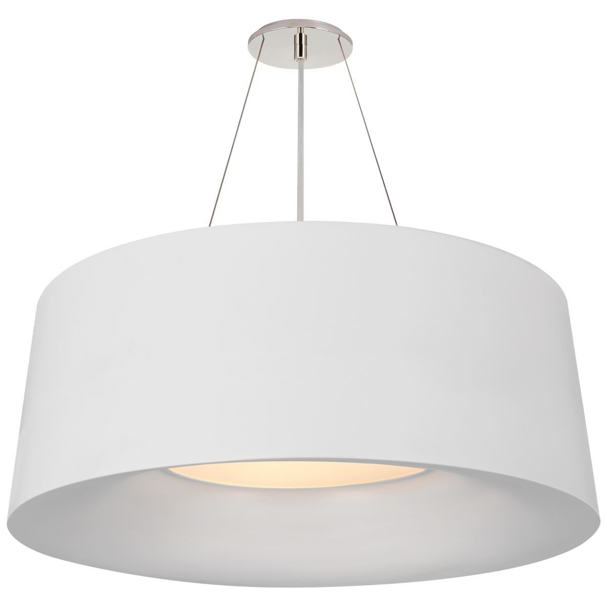 Visual Comfort Halo modèle moyen BBL5090WHT – Suspensions