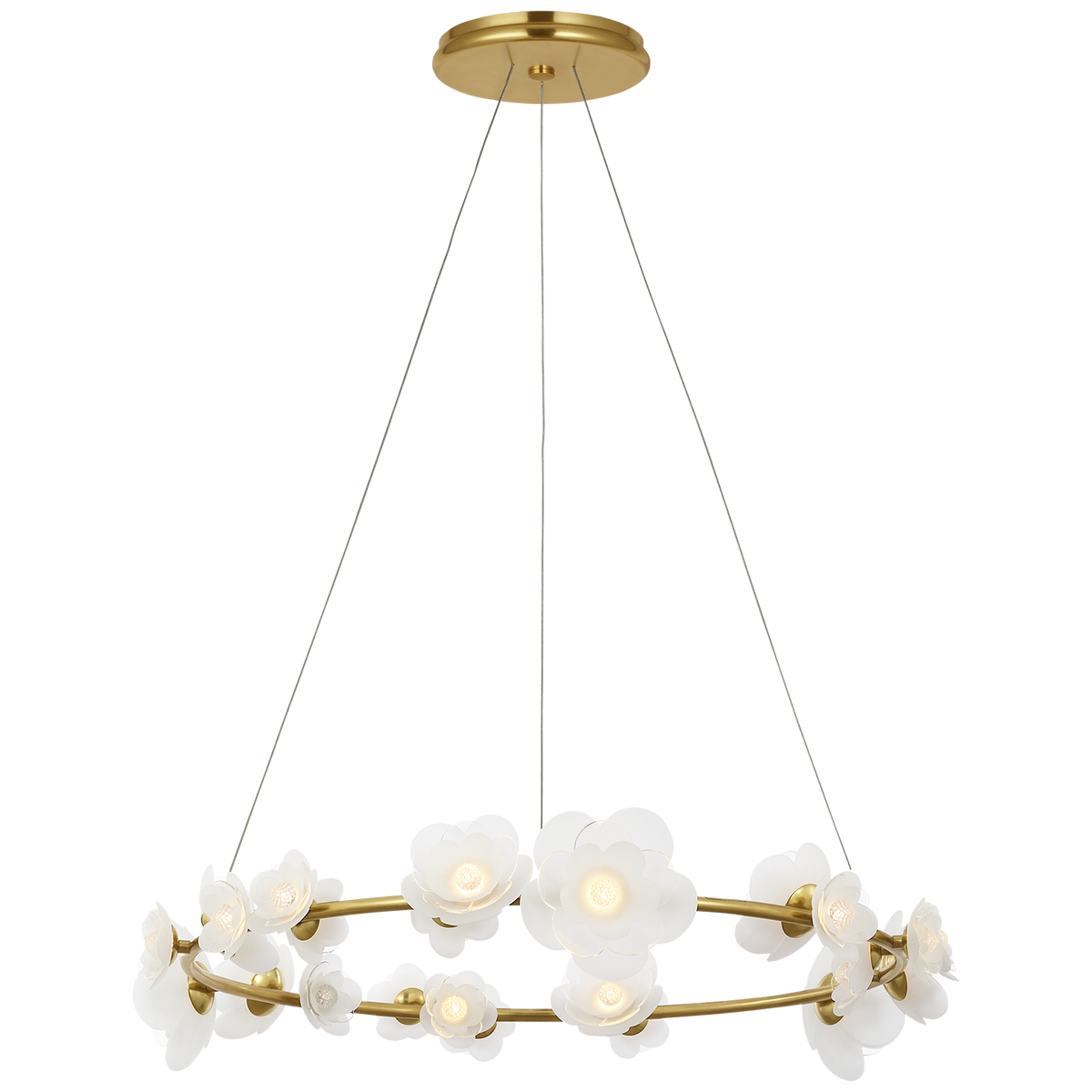 Visual Comfort Petaluma 89 cm anneau BBL5302SLBECG – Lustres